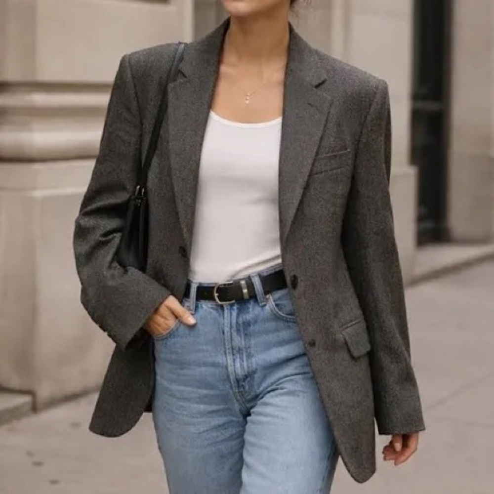 Ralph Lauren Classic herringbone pattern Blazer